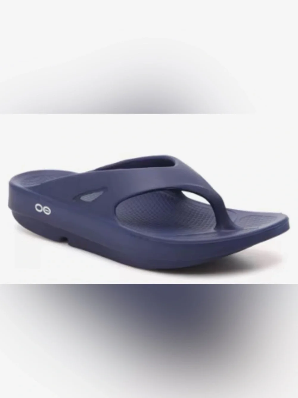 OOFOS OORIGINAL RECOVERY SANDAL, NAVY - WOMEN’S SIZE 12, MEN’S SIZE 10